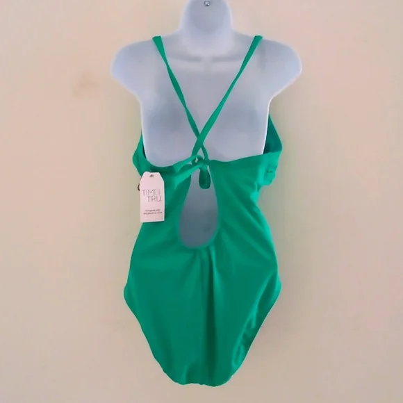 🎁NWT Swimsuit Adjustable Straps,High Leg,Stretchable Double-Layer,Push Up Pads - Picture 7 of 10